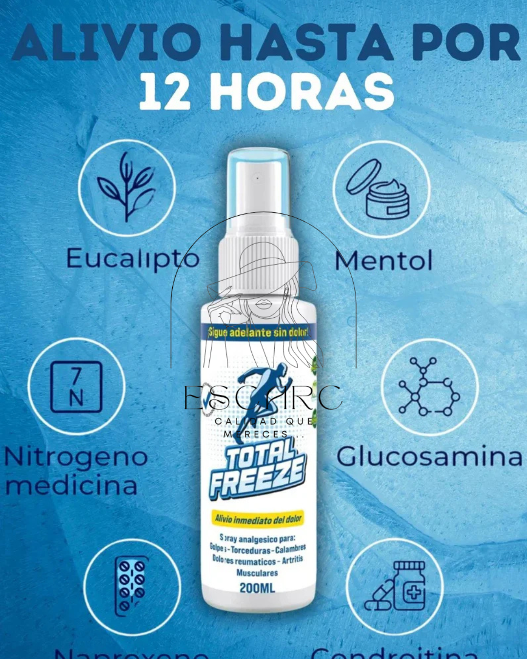 Total Freeze Spray Analgésico